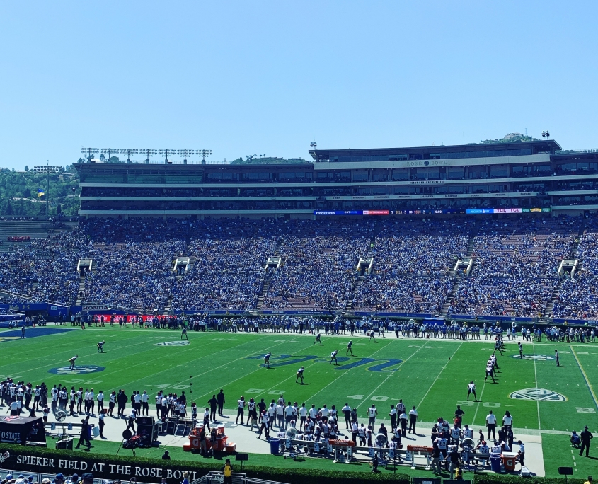 UCLA Football Game at Rose Bowl